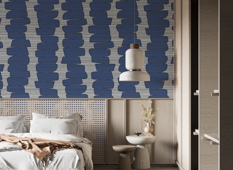 Blue, Grey, Dining Room