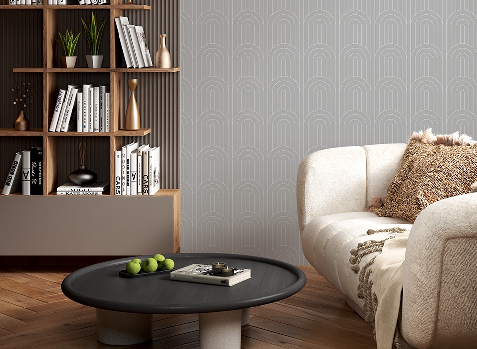 Circles, Gray, geometric